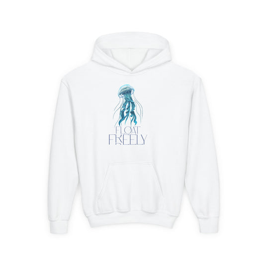 Jellyfish Sweatshirt | Float Freely Youth Hoodie