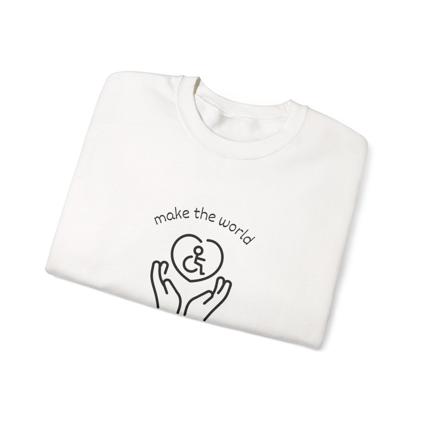 Make The World More Accessible Crewneck Sweatshirt