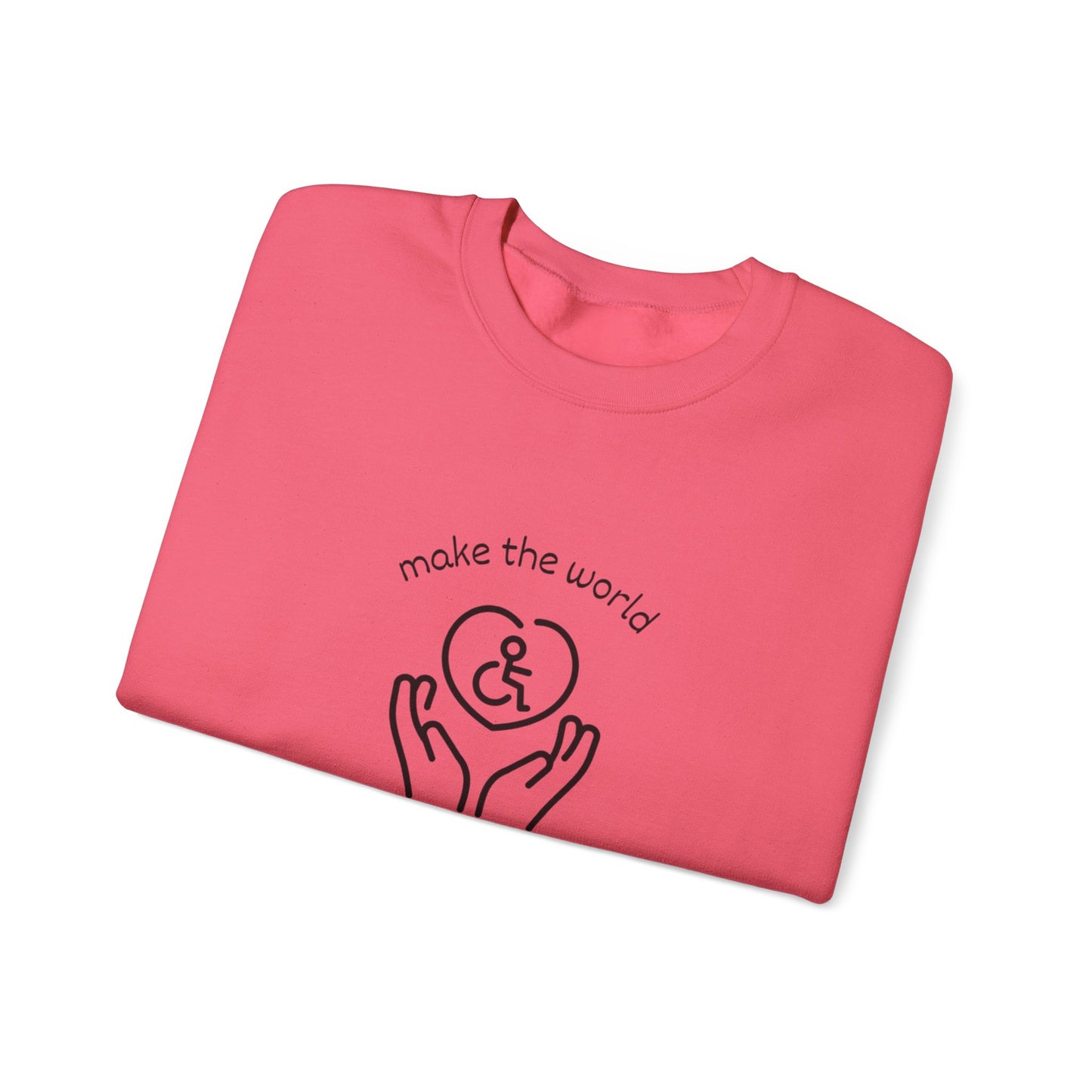 Make The World More Accessible Crewneck Sweatshirt
