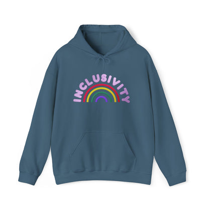 Inclusivity Rainbow Hooded Sweatshirt