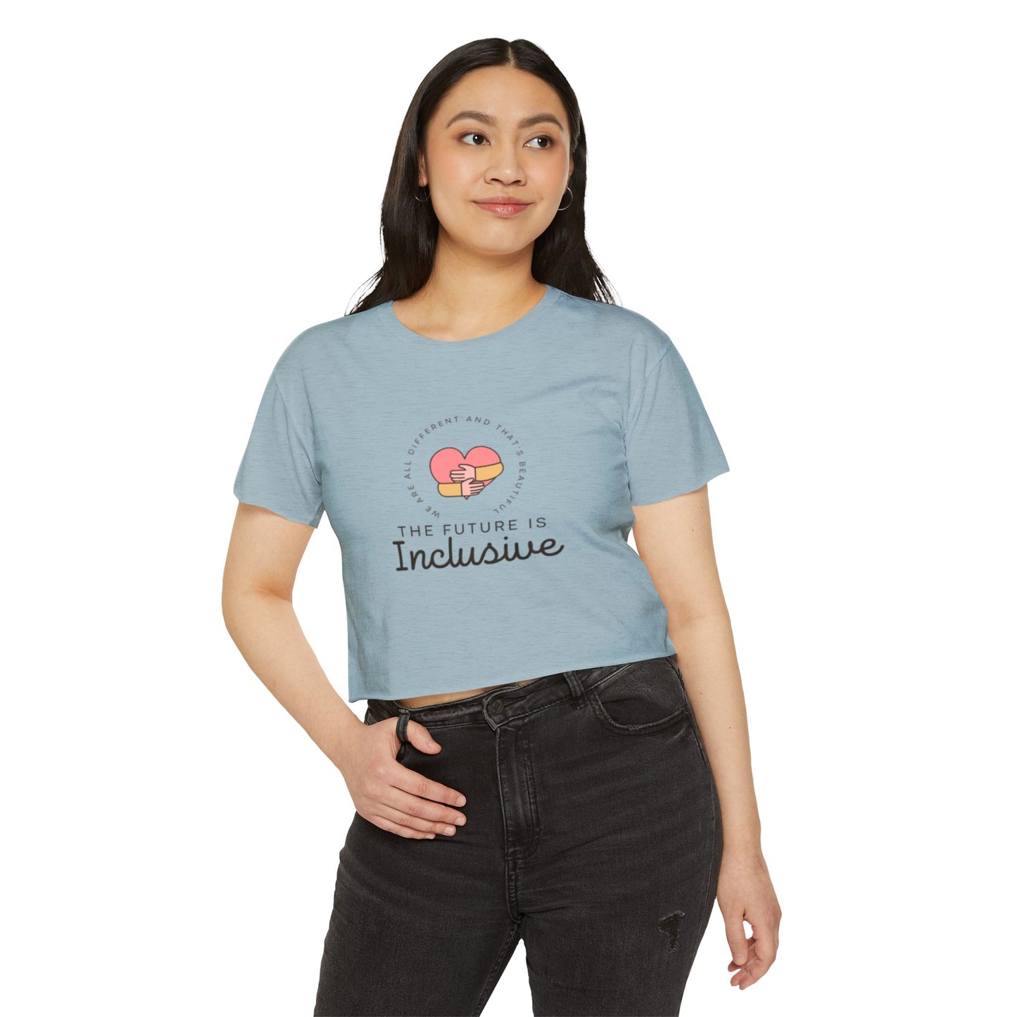 The Future is Inclusive Women's Festival Crop Top