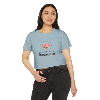 The Future is Inclusive Women's Festival Crop Top